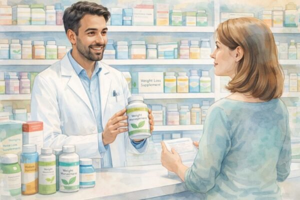 Pharmacy Guidance on Weight Management Supplements UAE.