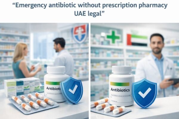 Emergency antibiotic without prescription pharmacy UAE legal.