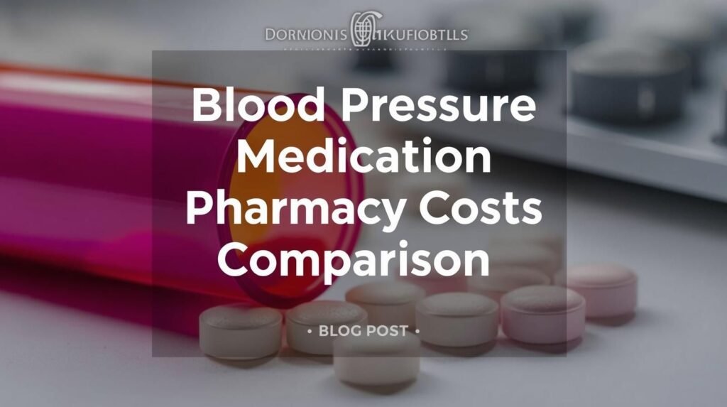 Blood Pressure Medication pharmacy Costs Comparison UAE.