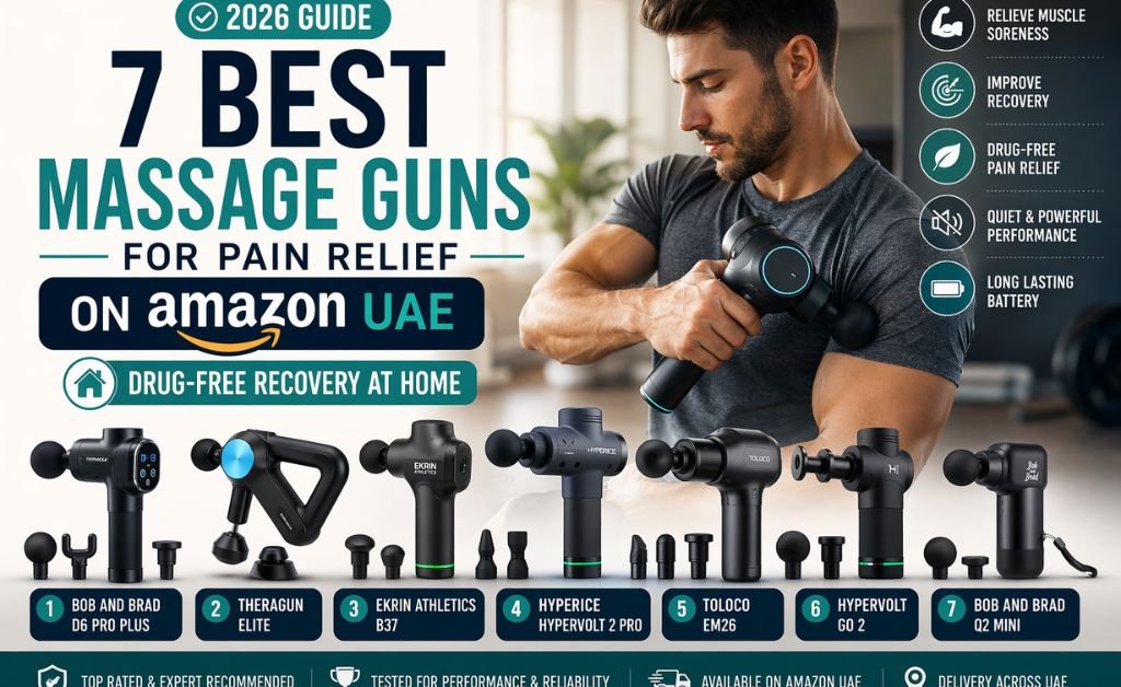 7 Best Massage Guns for Pain Relief on Amazon UAE (2026)