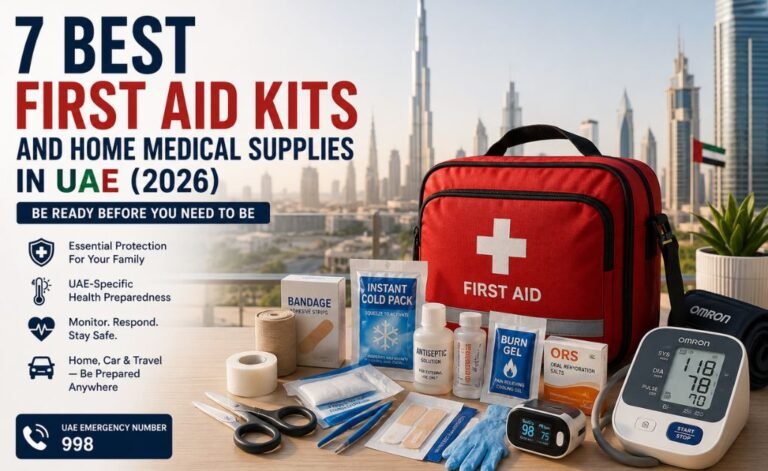 7 Best First Aid Kits and Home Medical Supplies in UAE (2026)— Be Ready Before You Need to Be