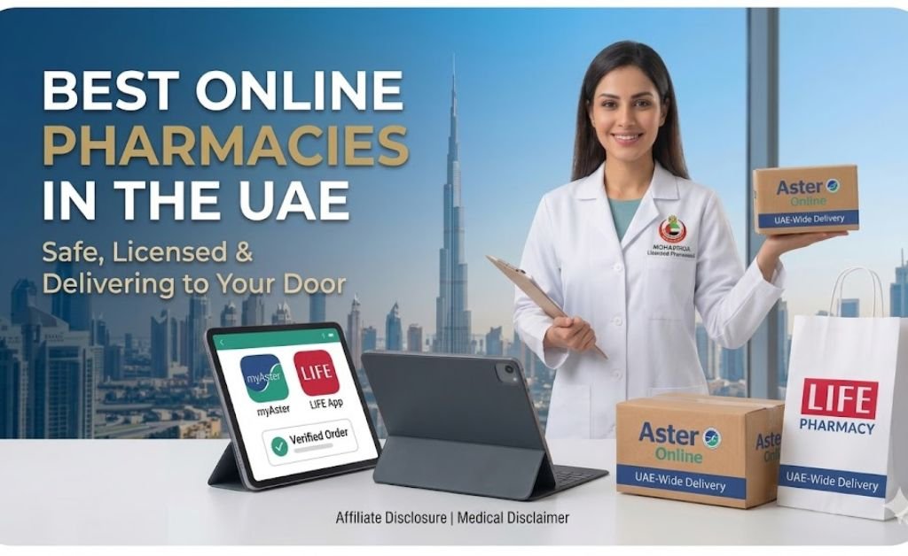 Best Online Pharmacies in the UAE Safe, Licensed & Delivering to Your Door