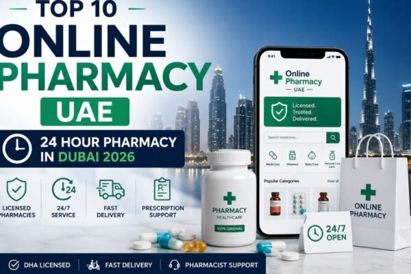 Top 10 Online Pharmacy UAE: 24 Hour Pharmacy in Dubai 2026