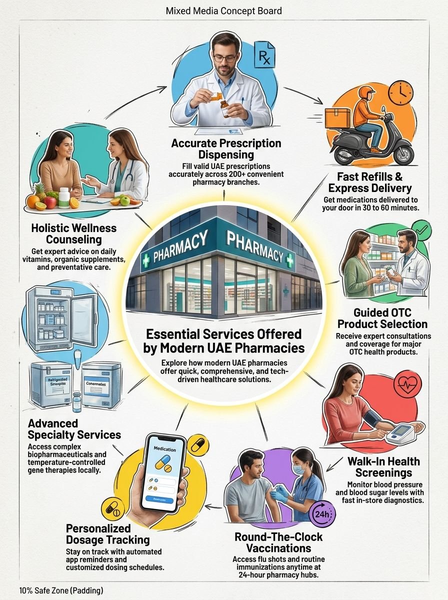 10 Essential Services Offered by Modern Pharmacies in the UAE
