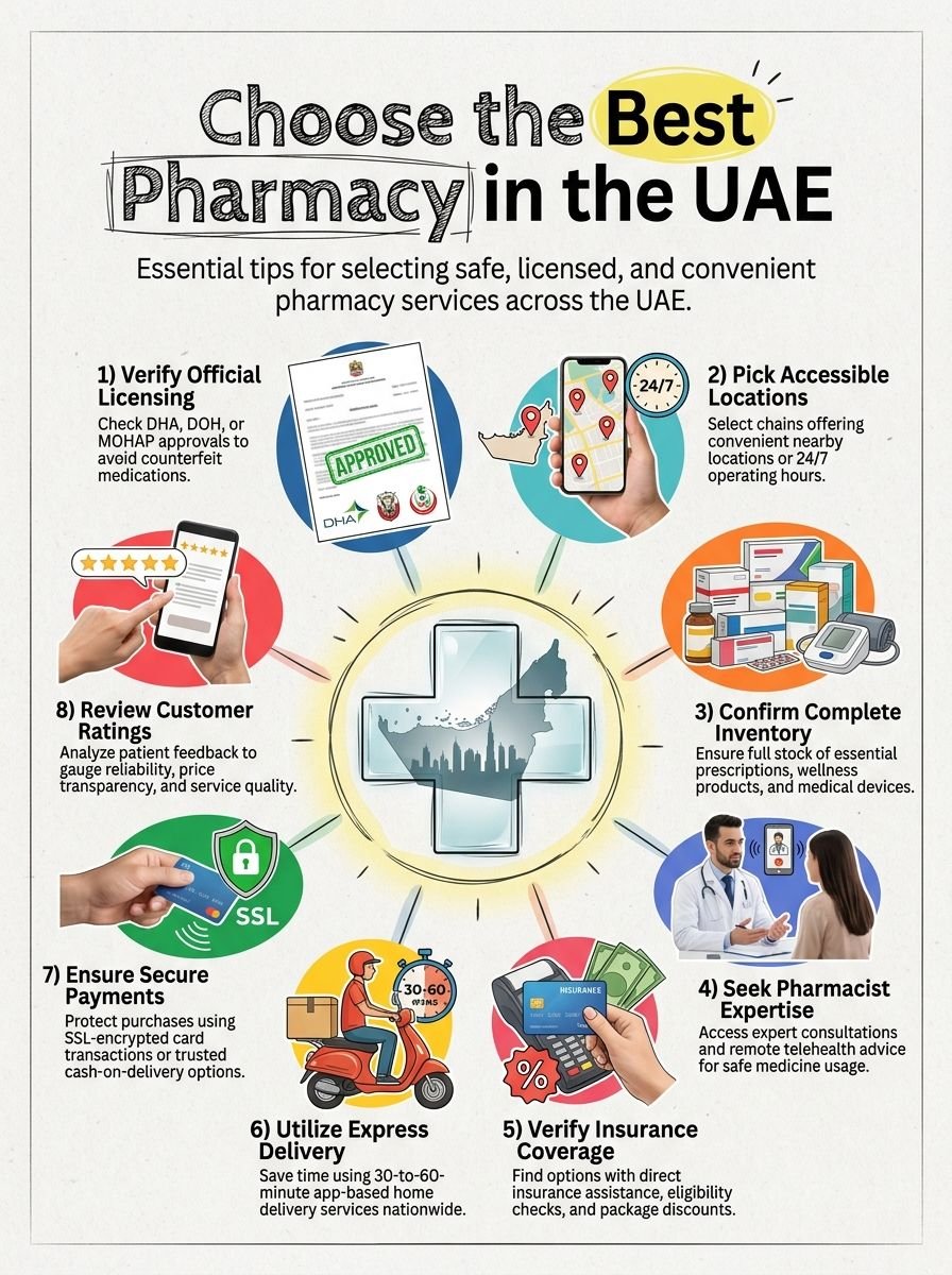 How to Choose the Best Pharmacy in the UAE